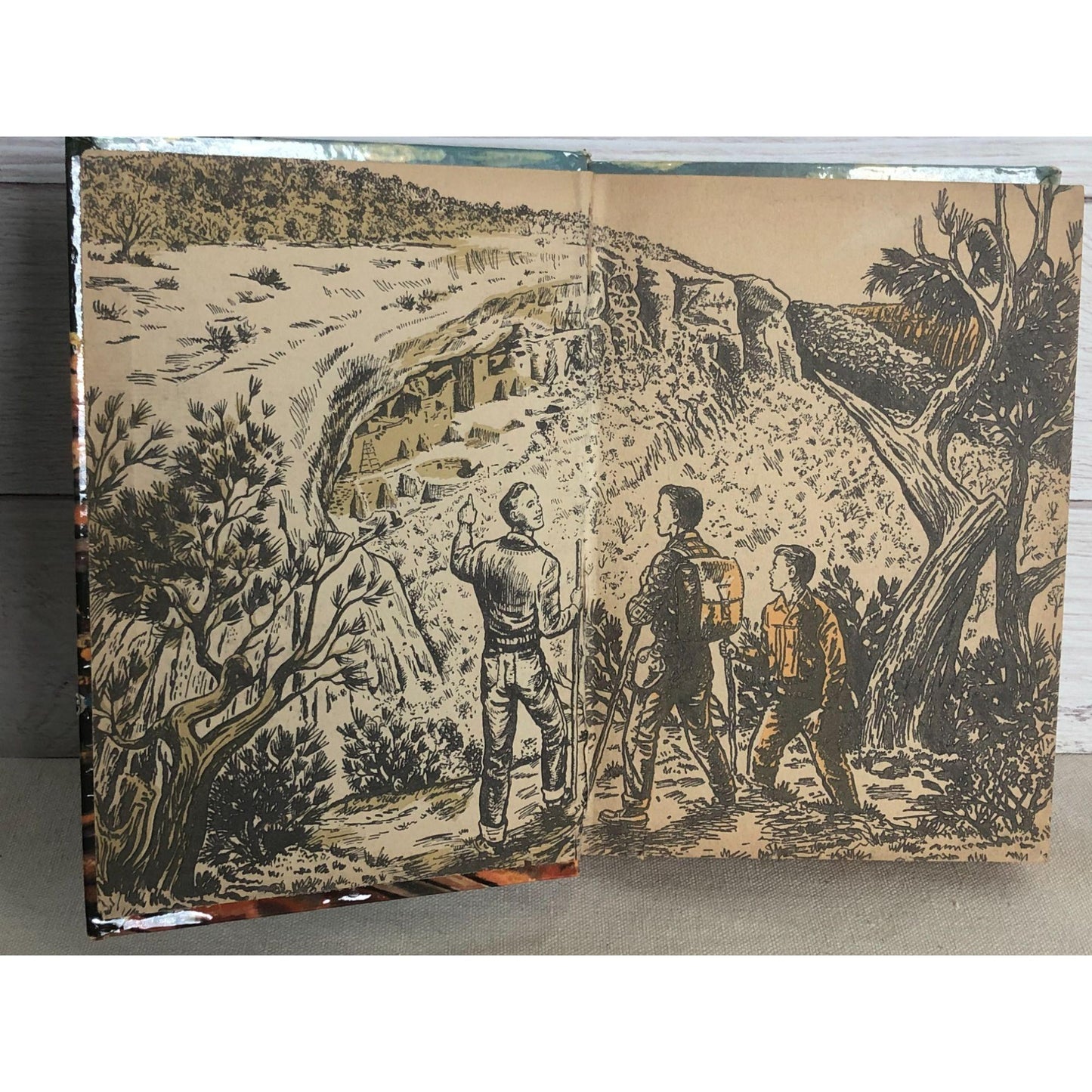 1954 The Indian Mummy Mystery by Troy Nesbit Illustrated by Paul Busch
