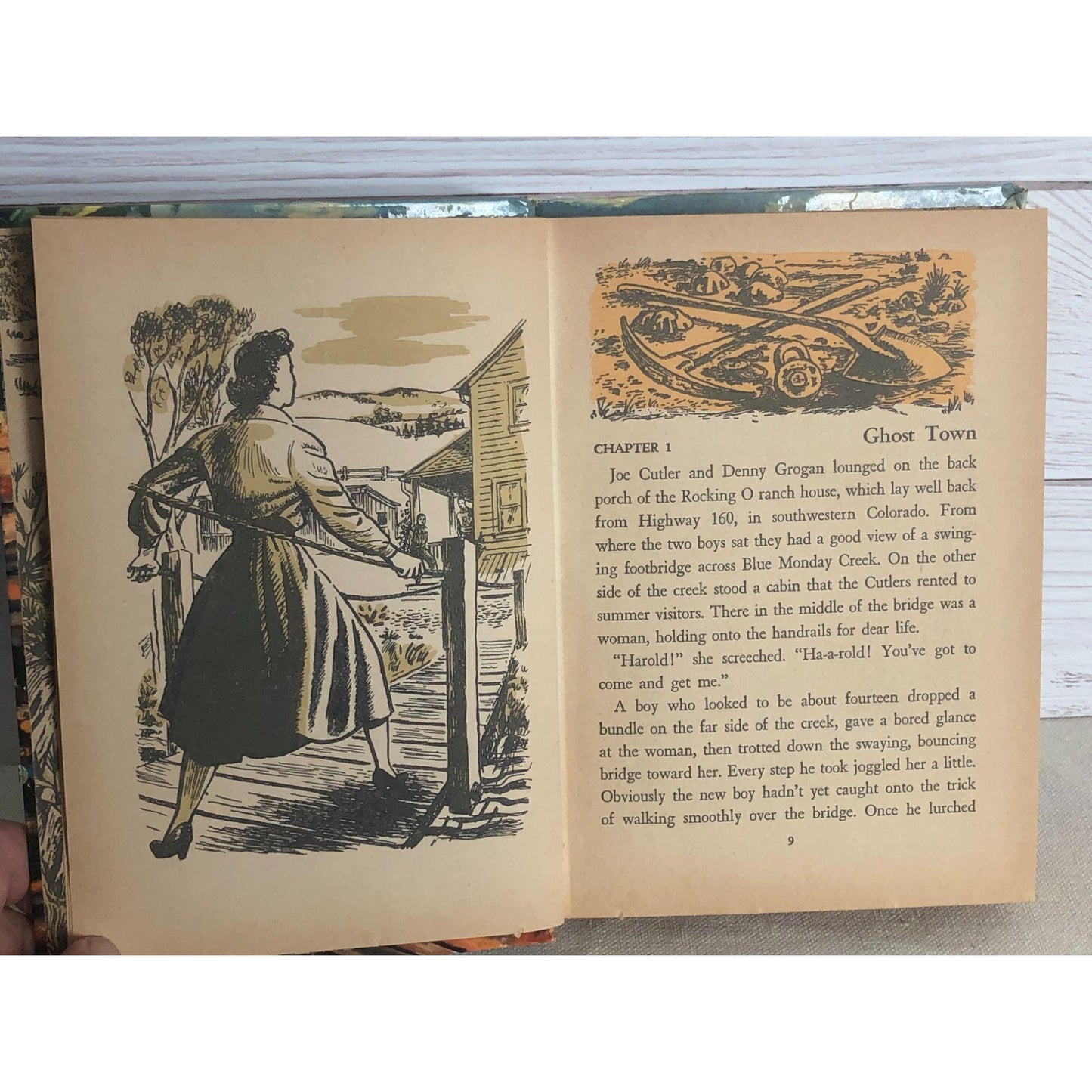 1954 The Indian Mummy Mystery by Troy Nesbit Illustrated by Paul Busch