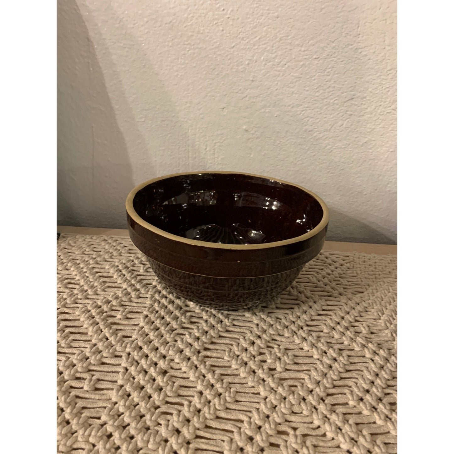Vintage USA Stoneware Mixing Bowls