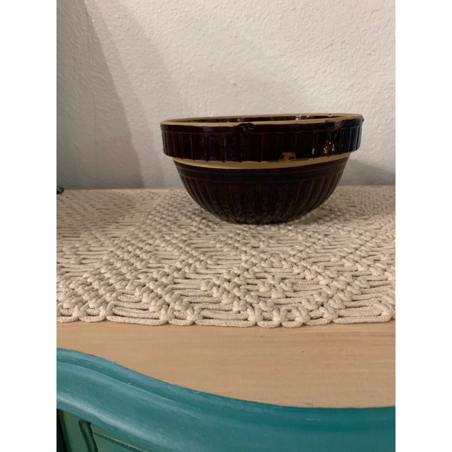 Vintage USA Stoneware Mixing Bowls