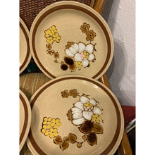Load image into Gallery viewer, 4 Brown Sugar Cupboard craft stonewear dinner plates
