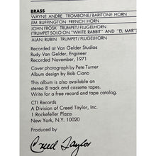Load image into Gallery viewer, 1972 CTI Records George Benson - White Rabbit Vinyl Album CTI 6015
