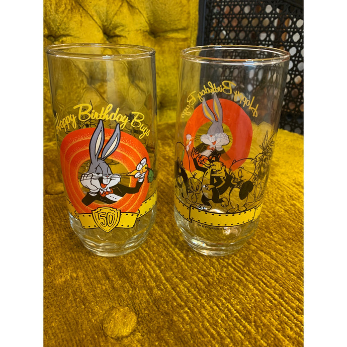 Vintage Warner Bros. Bugs Bunny Glass