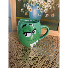 Load image into Gallery viewer, I Melt For No one! Green M&amp;M Mug

