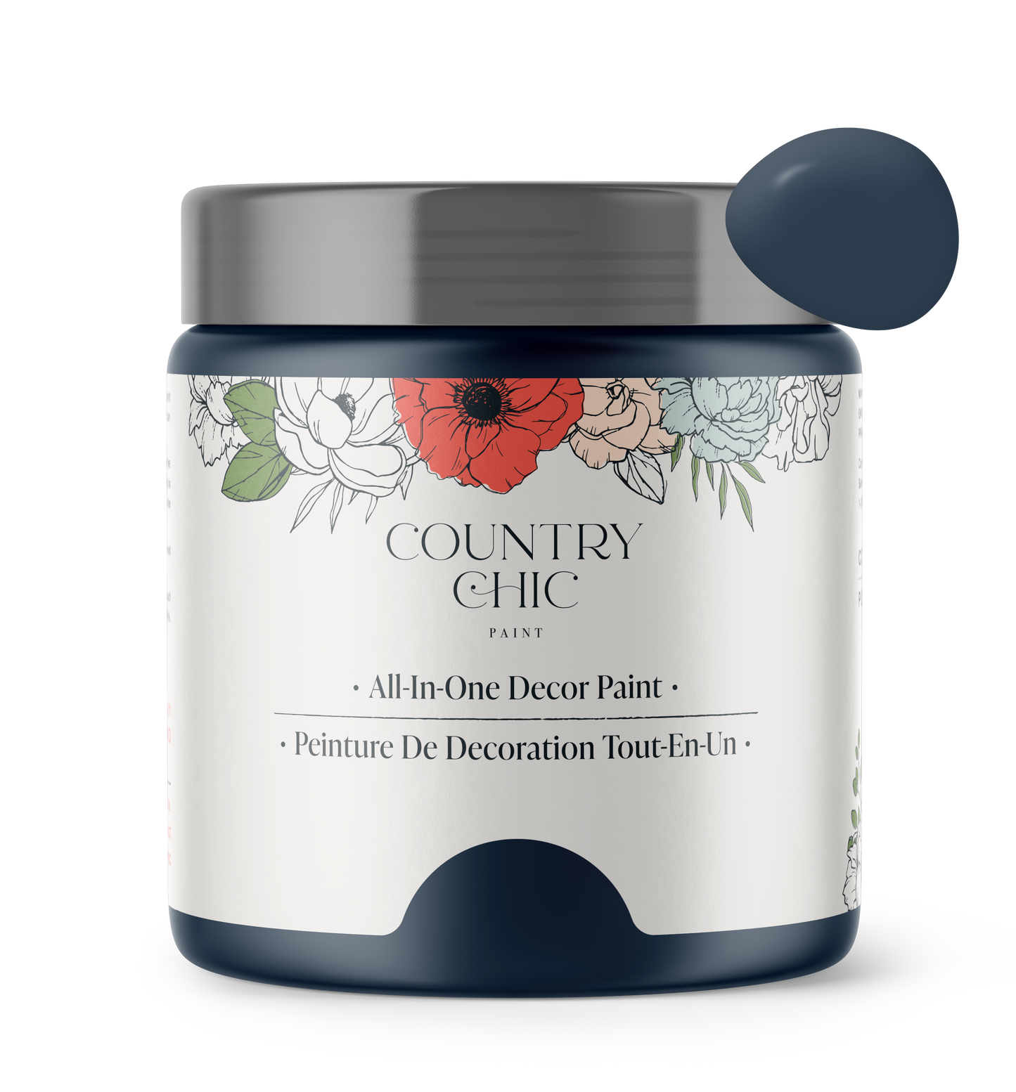 All-in-One Decor Paint - 4oz Peacoat
