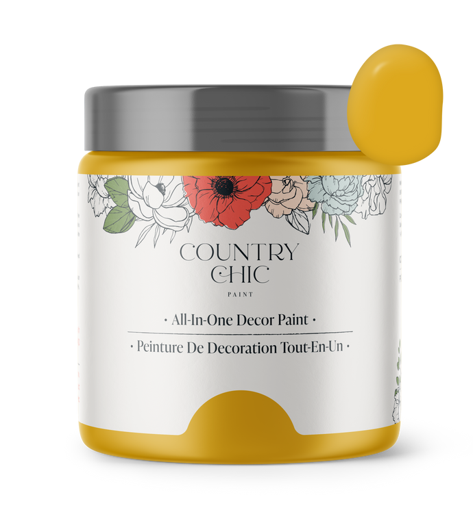 All-in-One Decor Paint - 16oz Fresh Mustard
