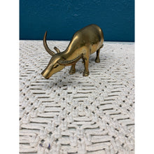 Load image into Gallery viewer, Solid Brass Water Buffalo Figurine
