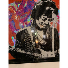 Load image into Gallery viewer, Resin Art Custom Framed &quot;Jimi&quot;
