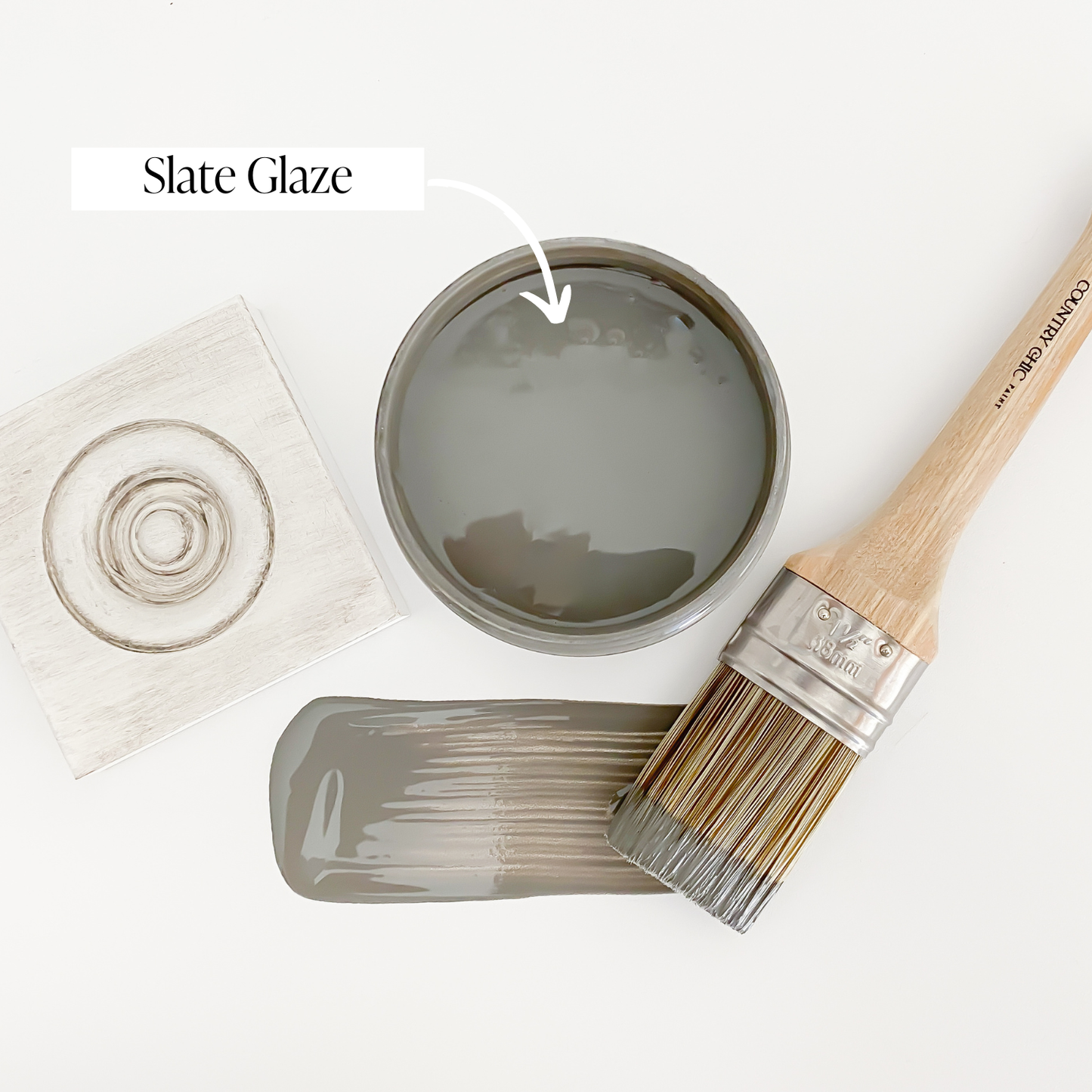 Country Chic Paint - Slate Furniture Glaze 16oz