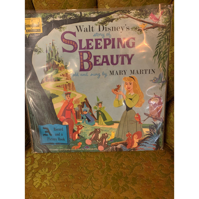1958 Disneyland Records Mary Martin Walt Disney's Story of Sleeping Beauty 3911