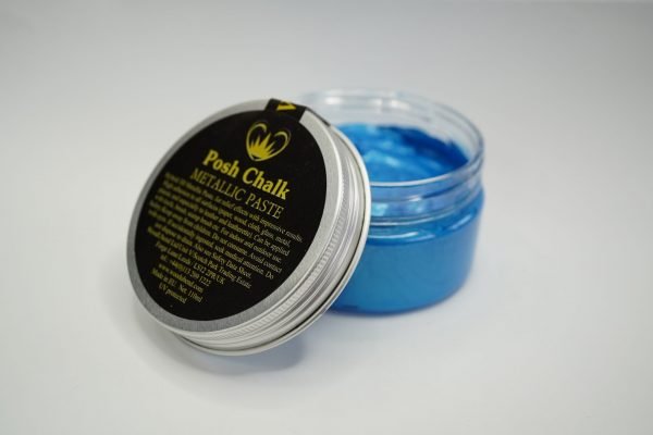 Posh Chalk Metallic Paste - Blue Fhthalo 110ml