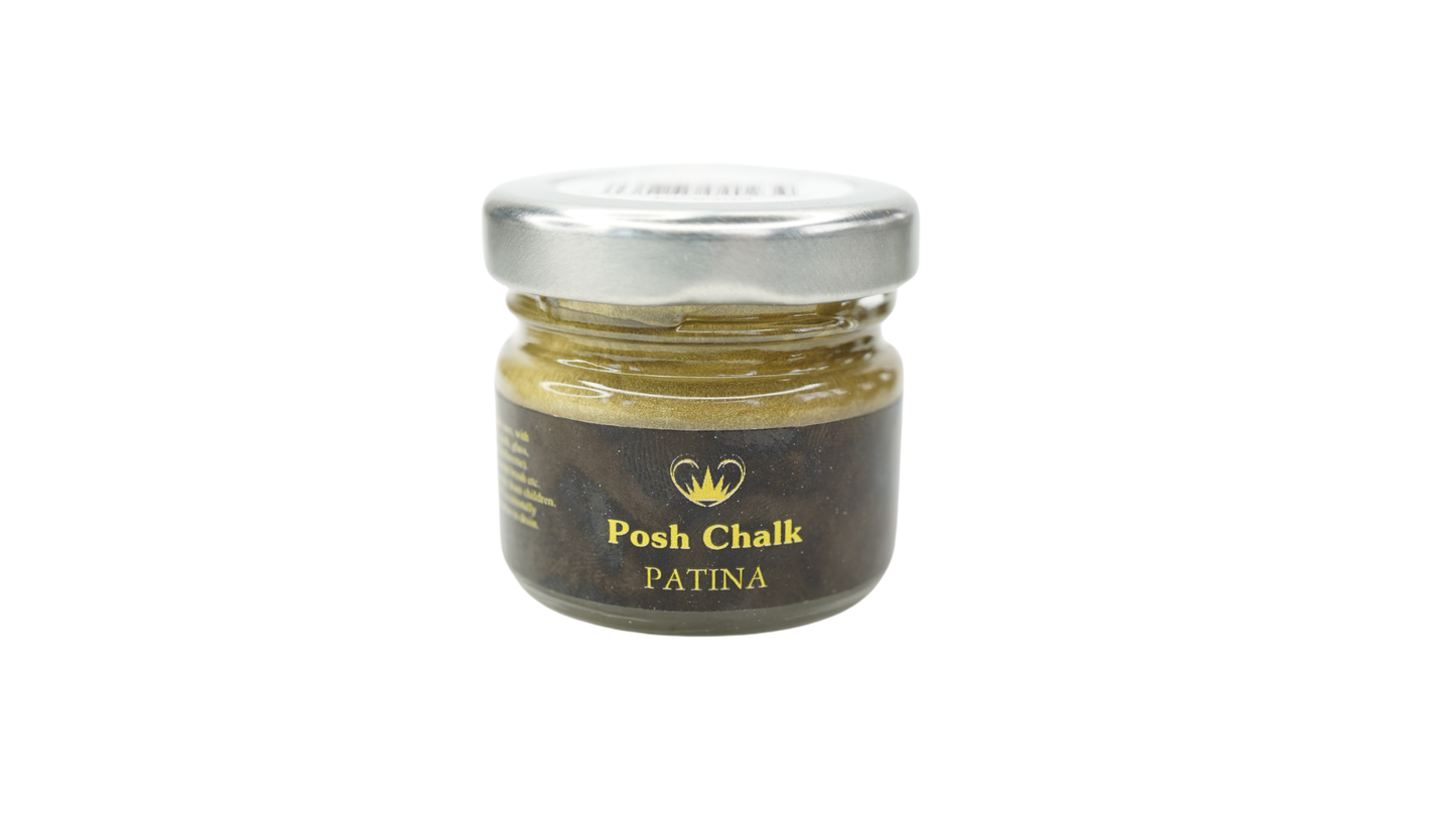 Posh Chalk Patina Gilding Wax - Byzantine Gold 30ml