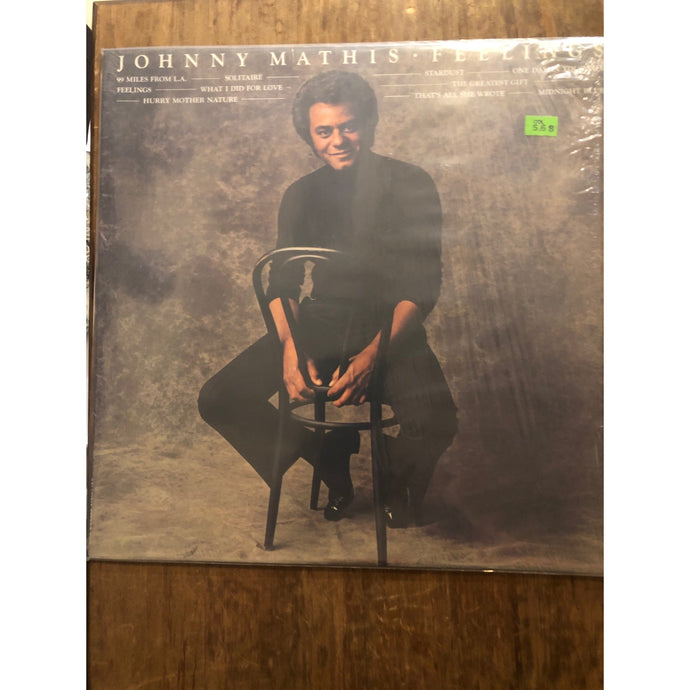 1975 Columbia Johnny Mathis Feelings Record Album Vinyl