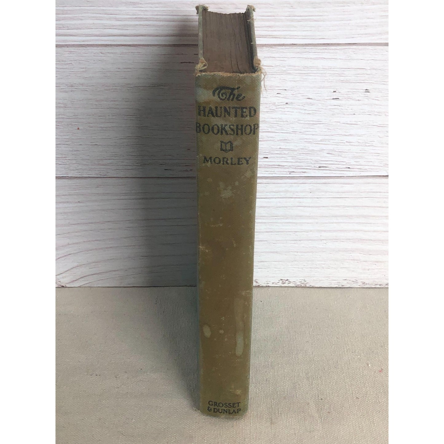 1919 The Haunted Bookshop by Christopher Morley First Edition Library Copy