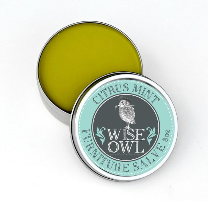 Wise Owl Furniture Salve - Citrus Mint, 8oz