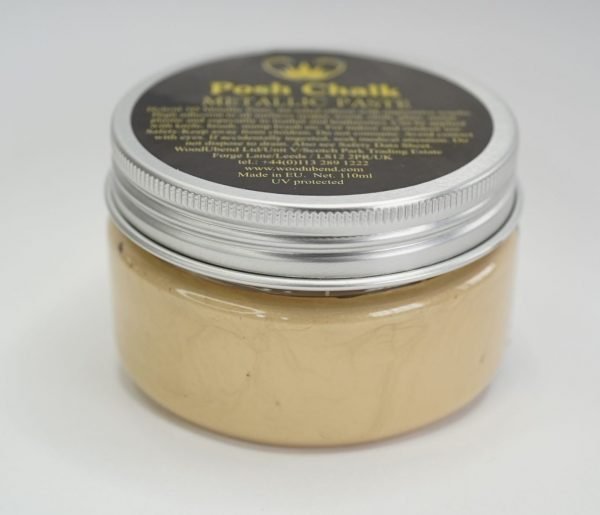 Posh Chalk Metallic Paste - Shiny Gold 110ml