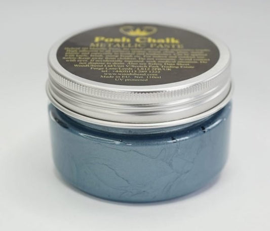 Posh Chalk Metallic Paste - Blue Prussian 110ml