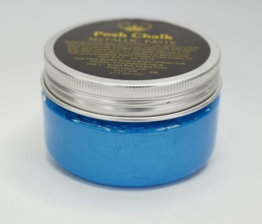 Posh Chalk Metallic Paste - Blue Fhthalo 110ml