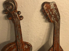 Load image into Gallery viewer, Vintage 1960s Royal Metal Violin and Mandolin Wall Art
