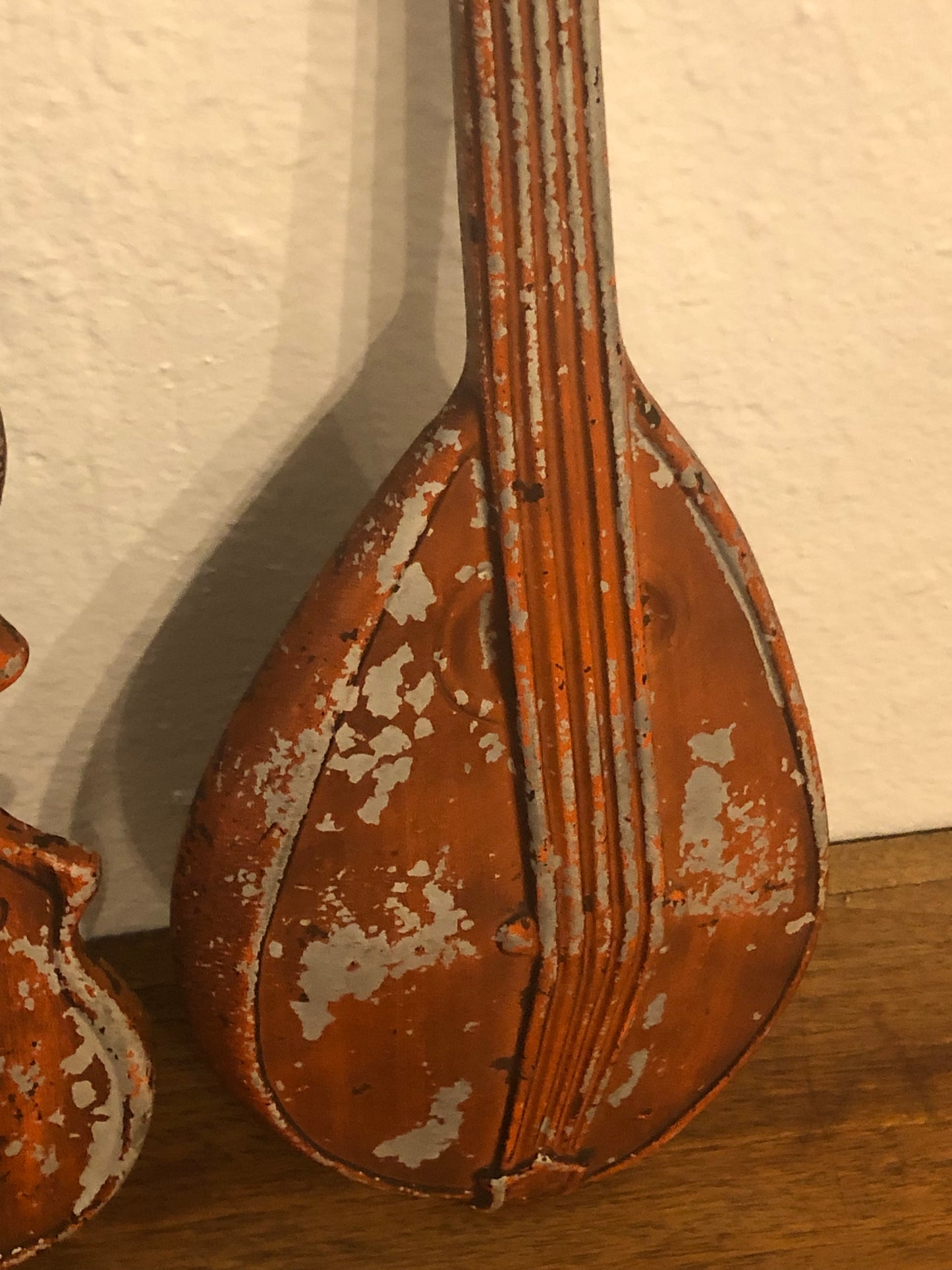 Vintage 1960s Royal Metal Violin and Mandolin Wall Art