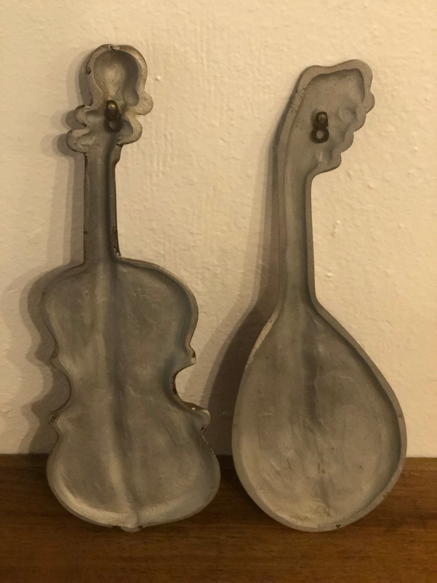 Vintage 1960s Royal Metal Violin and Mandolin Wall Art