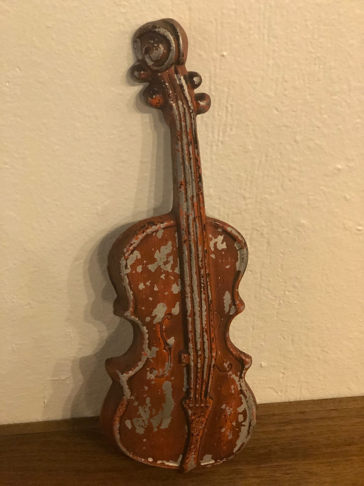 Vintage 1960s Royal Metal Violin and Mandolin Wall Art