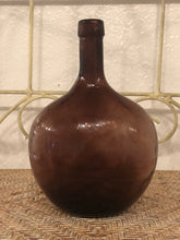 Load image into Gallery viewer, 1970s Purple Amethyst Glass Hand Blown Bottle Vase
