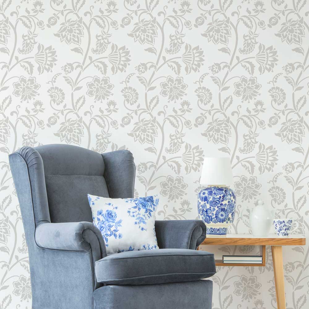 Cutting Edge Stencils - Jacobean Allover Wall Stencil
