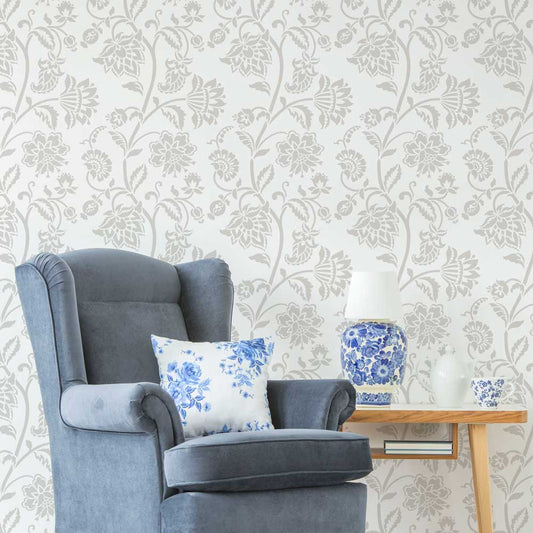 Cutting Edge Stencils - Jacobean Allover Wall Stencil
