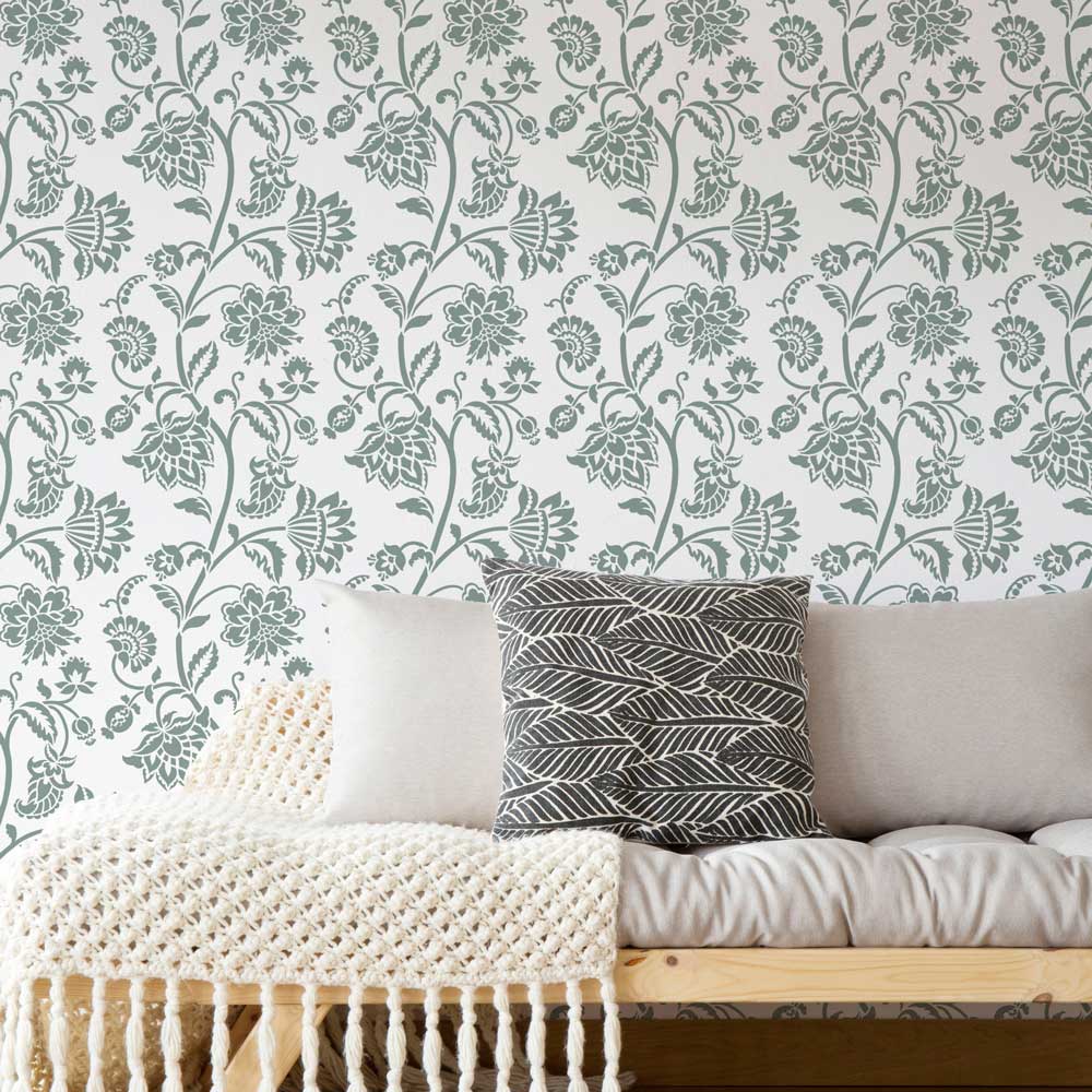 Cutting Edge Stencils - Jacobean Allover Wall Stencil