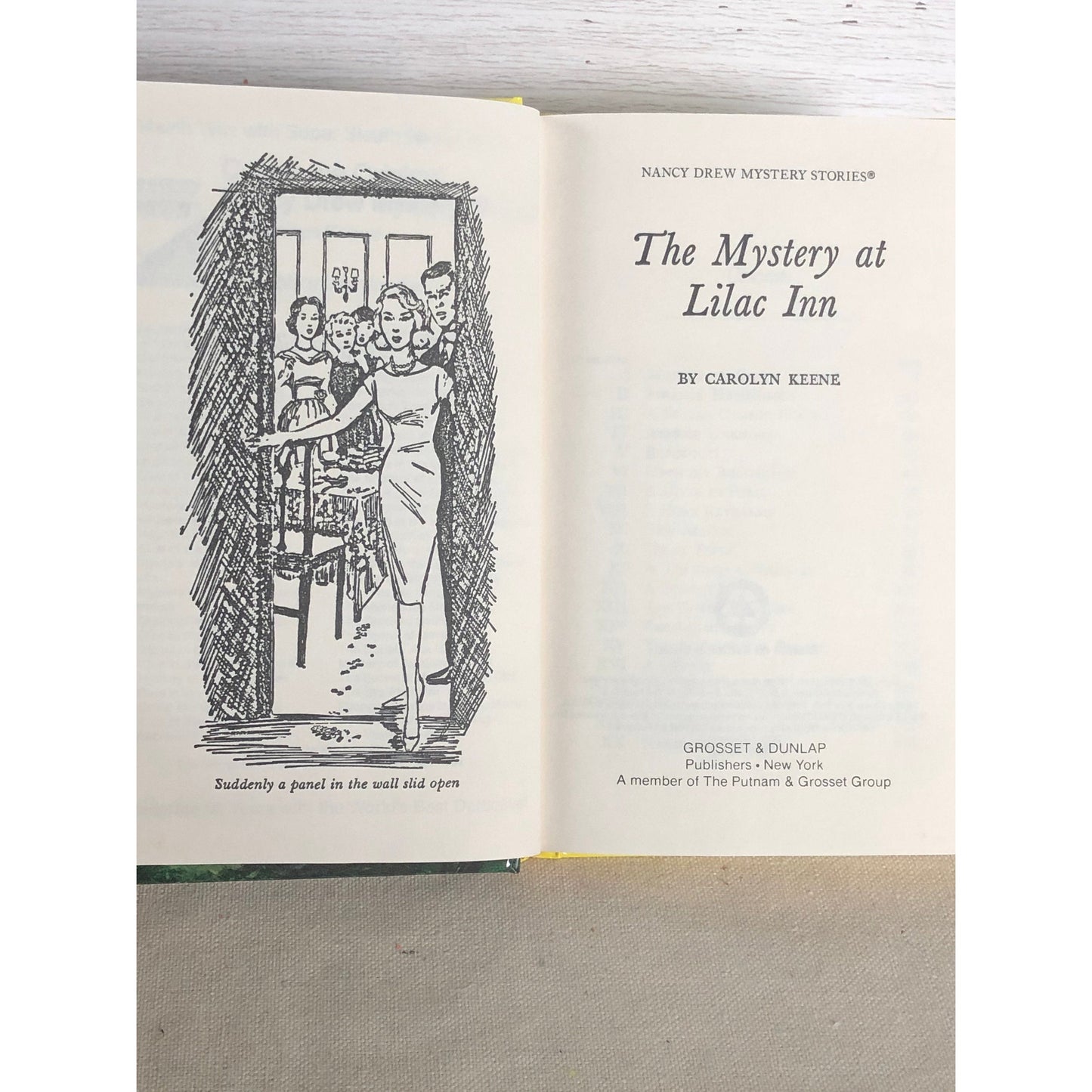 1998 Nancy Drew The Mystery At Lilac Inn By Carolyn Keene