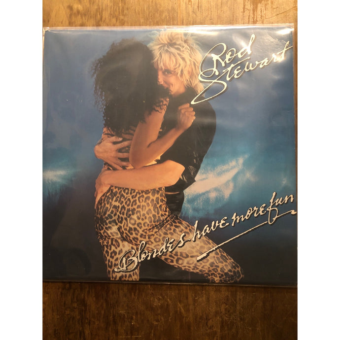 1978 Warner Brothers Rod Stewart Blonds Have More Fun Vinyl Album Record LP