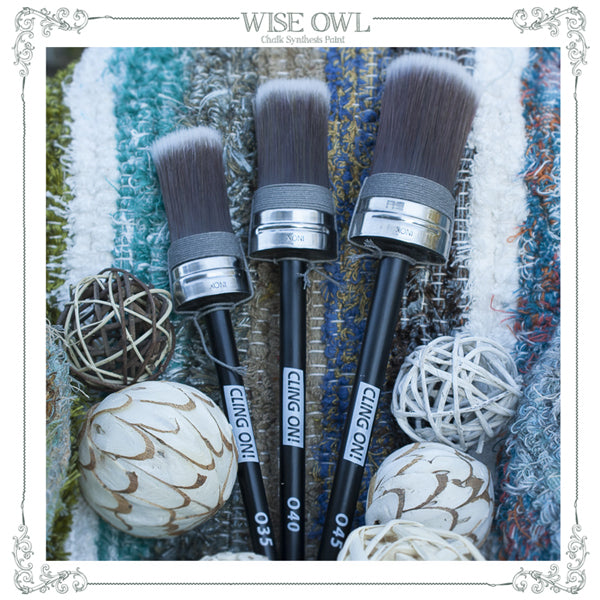 Cling On Paint Brushes - Oval Series