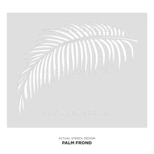 Load image into Gallery viewer, Cutting Edge Stencils - Palm Frond Wall Art Stencil
