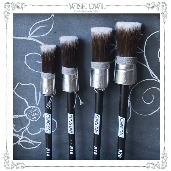 Cling On Paint Brushes - Round Series