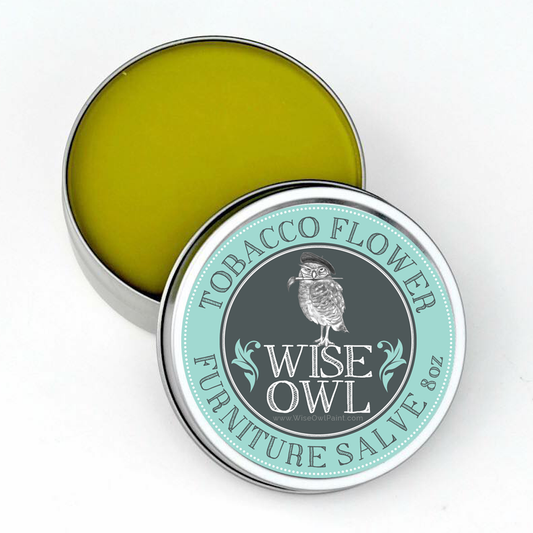 Wise Owl Furniture Salve - Tobacco Flower, 8oz