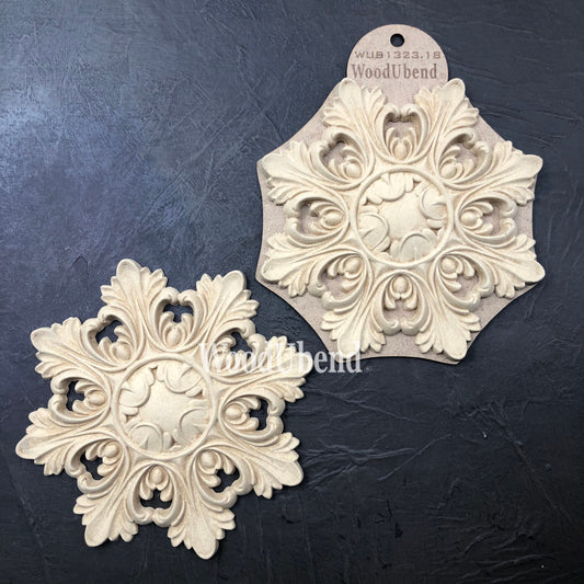 WoodUbend Pack of Two Centerpieces WUB1323 10x10cm