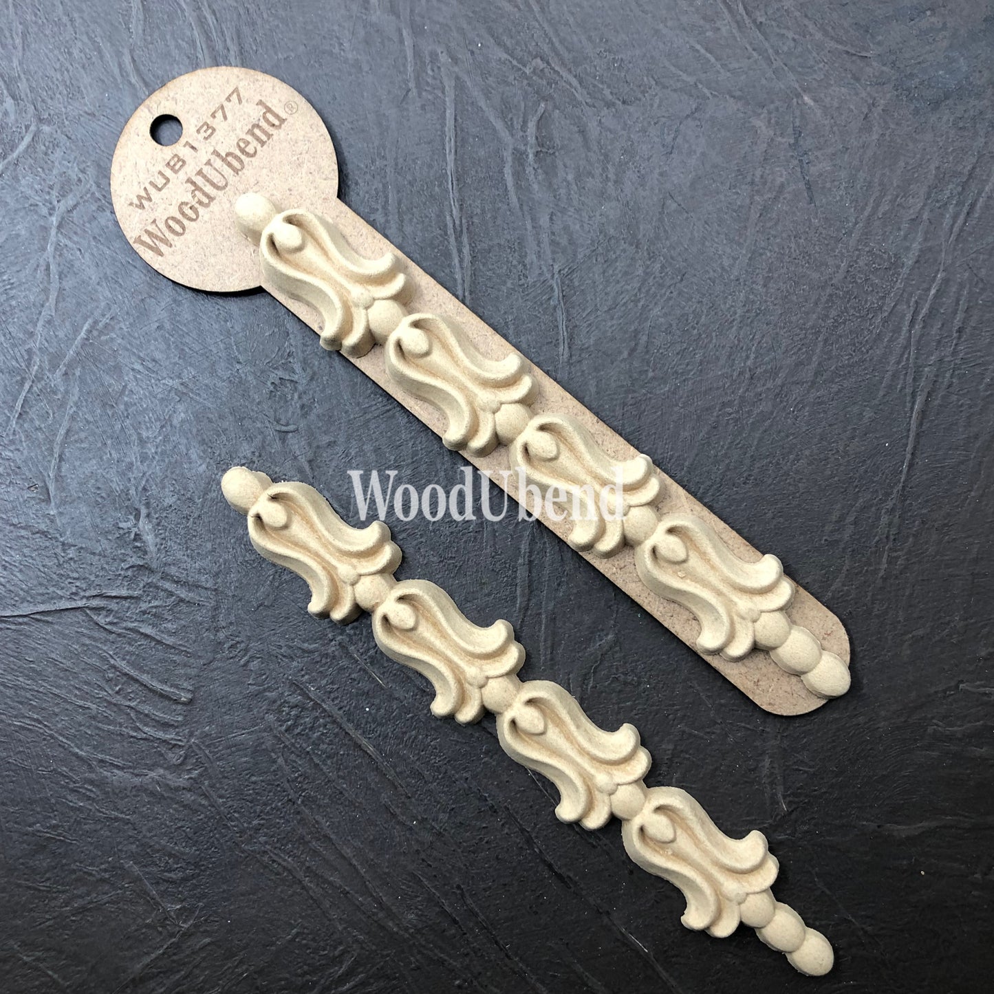WoodUbend Pack of Two Decorative Drops WUB1377 20x3cm