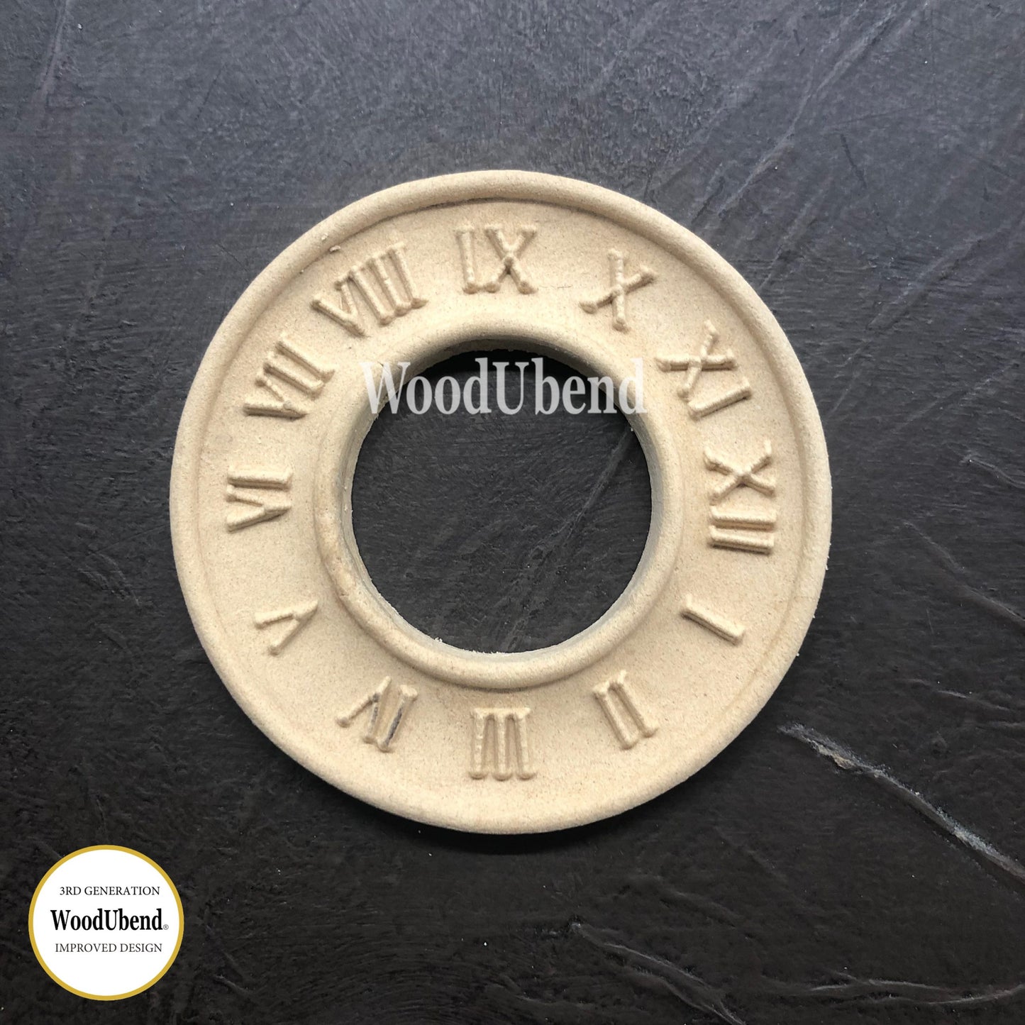 WoodUbend Pack of Two Clocks WUB1423 8.5cm