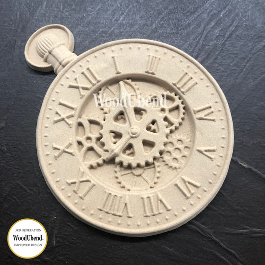 WoodUbend Pack of Two Clocks WUB2037 11x9cms