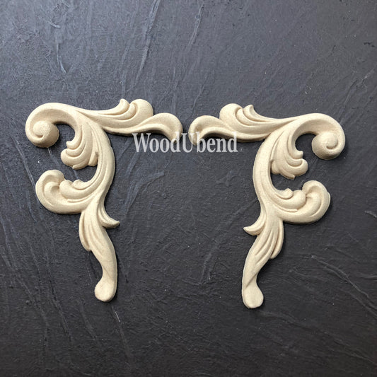WoodUbend Set of Corners WUB0378-9 8.5x11cm