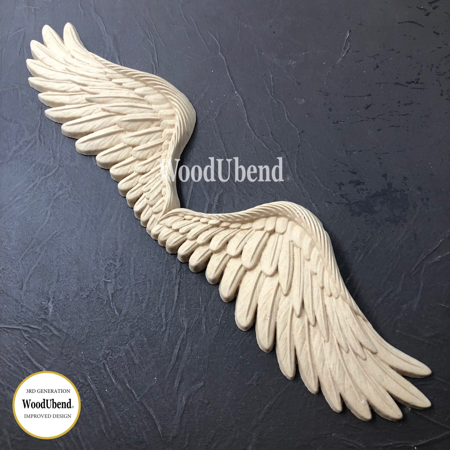 WoodUbend Angels Wings WUB0960 42.5x11.5cms