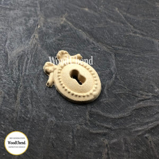 WoodUbend Pack of Five Keyholes WUB0997 3x3.5cm