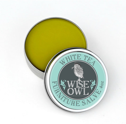 Wise Owl Furniture Salve - White Tea, 8oz