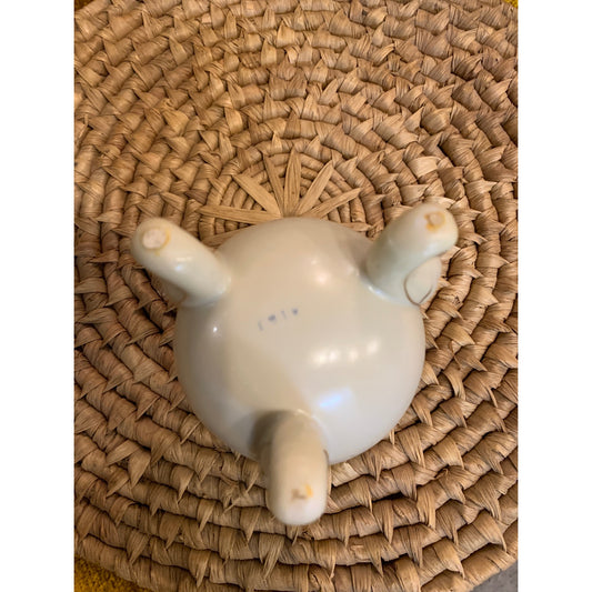 Napco Japan Footed Porcelain Egg Vase