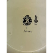 Load image into Gallery viewer, 1910s Royal Doulton Dickens-Ware D5175 Series Dinner Plate Capn Cuttle 10.5&quot;

