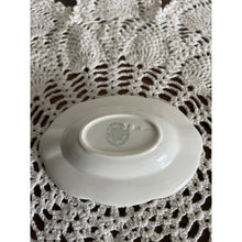 Load image into Gallery viewer, Of Etruria &amp; Barlaston Wedgwood Embossed Queensware Small Oval Dish
