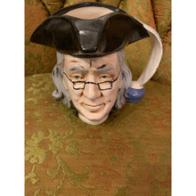 Load image into Gallery viewer, Retro 1980s Byron Molds Benjamin Franklin mug

