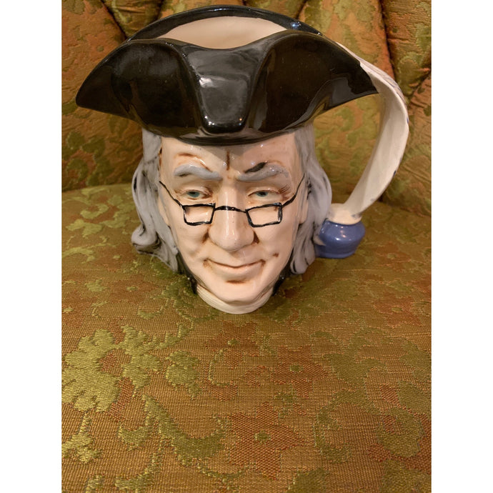 Retro 1980s Byron Molds Benjamin Franklin mug