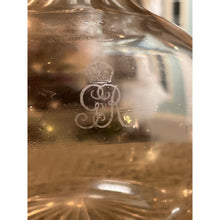 Load image into Gallery viewer, Glass Rounded Etched Glass Decanter
